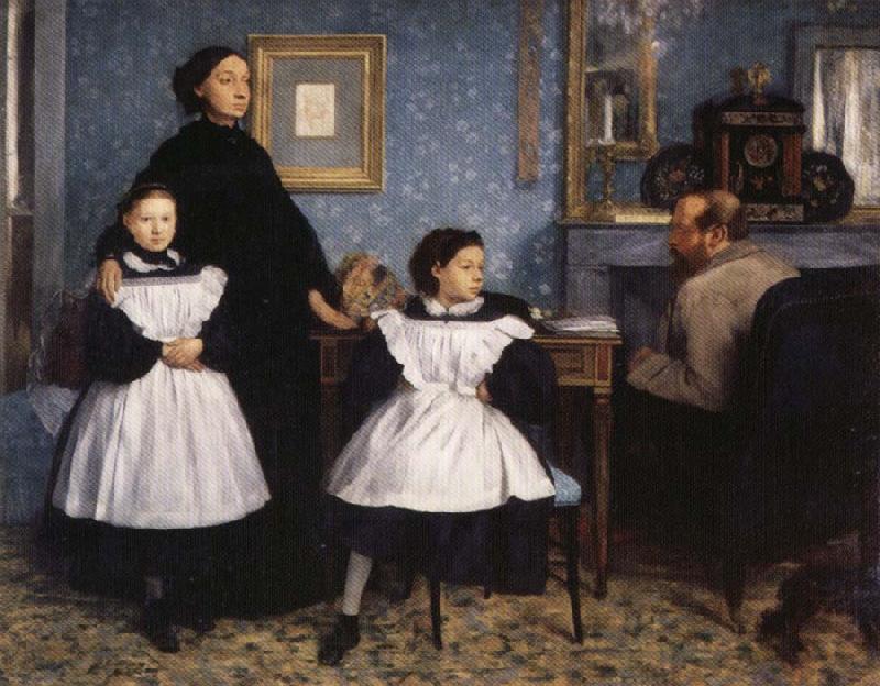 Edgar Degas The Bellelli Family France oil painting art